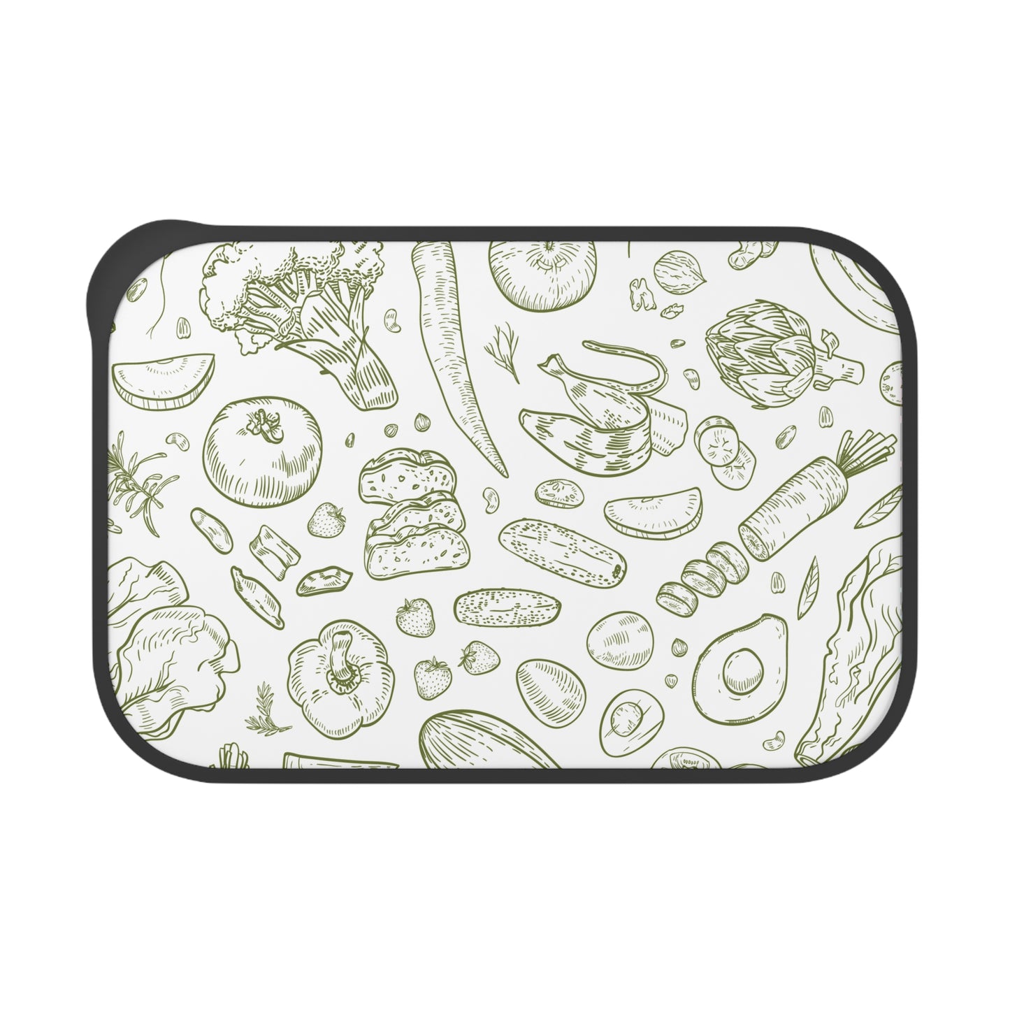 Eco-Friendly Bento Box with Utensils - Stylish Meal Prep Container