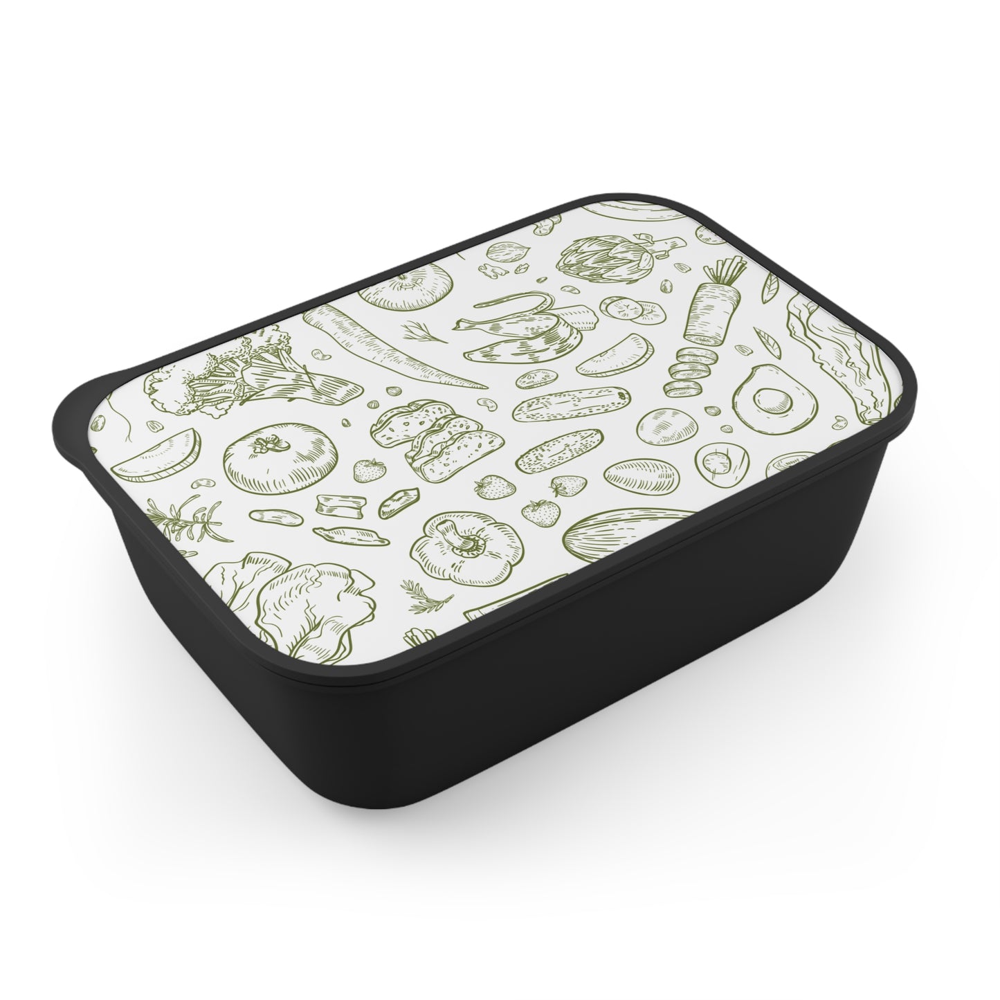 Eco-Friendly Bento Box with Utensils - Stylish Meal Prep Container